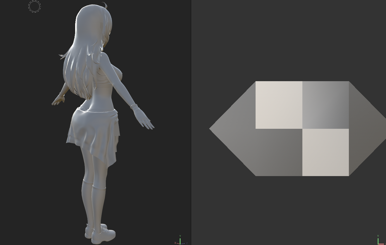3Dキャラクターのモデリング